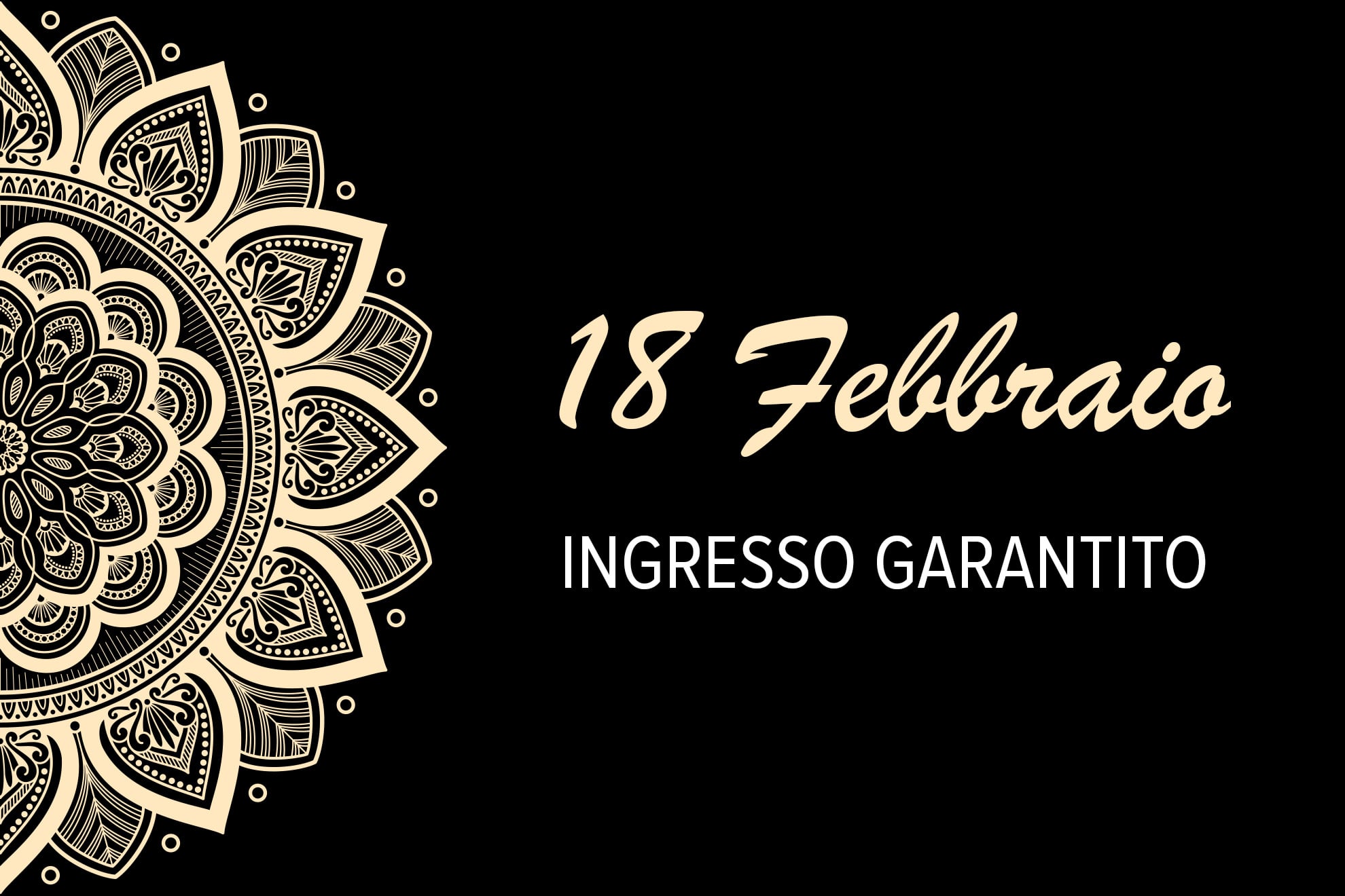 230218 Categoria ingressi garantiti 14 Febbraio - Ingresso garantito