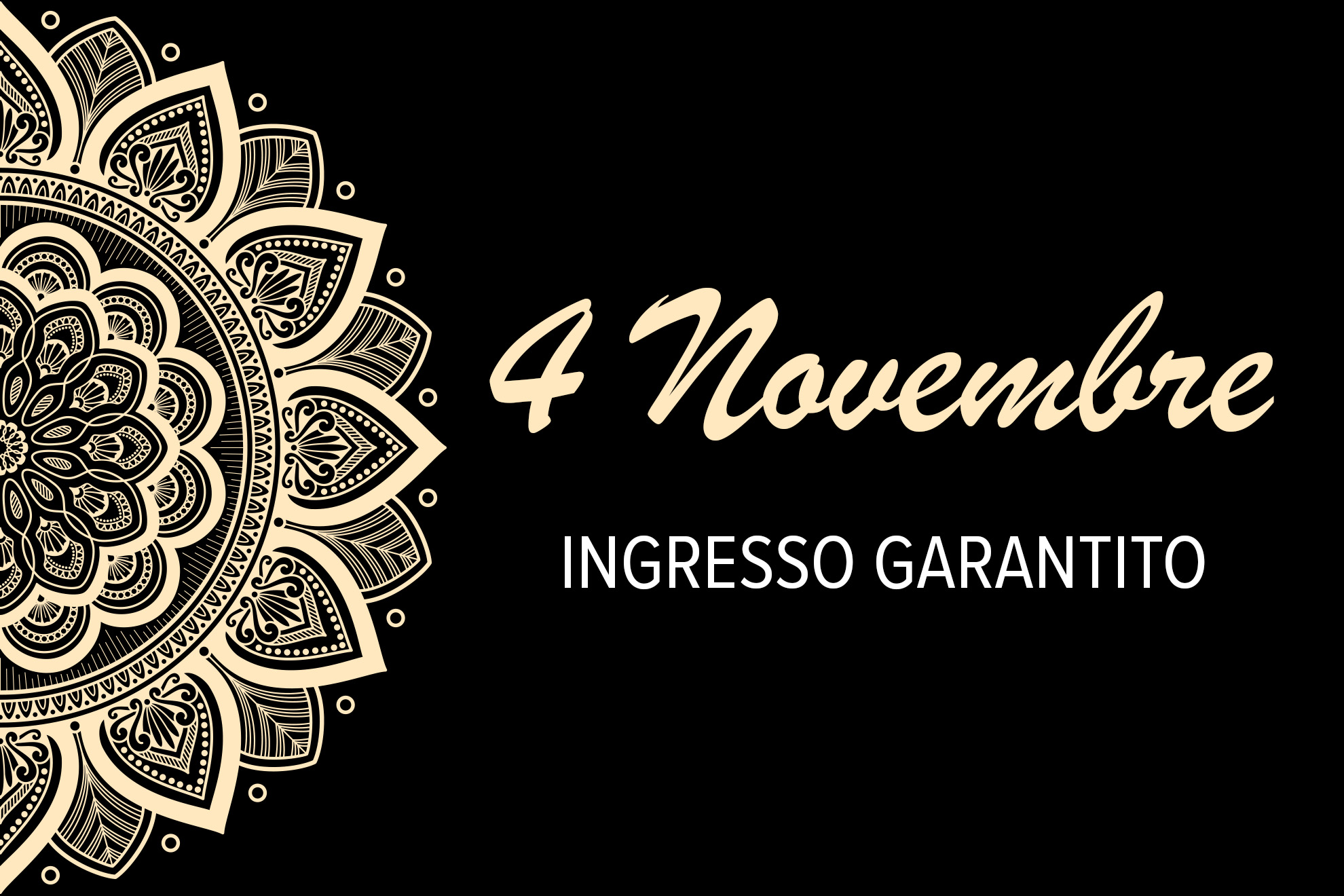 4 Novembre - Ingresso garantito Asmana 4 Novembre - Ingresso garantito Asmana