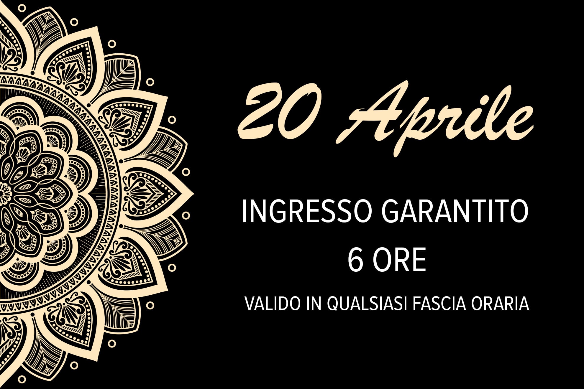 20 Aprile ASMANA ingressi garantiti San Valentino 11 febbraio 2024
