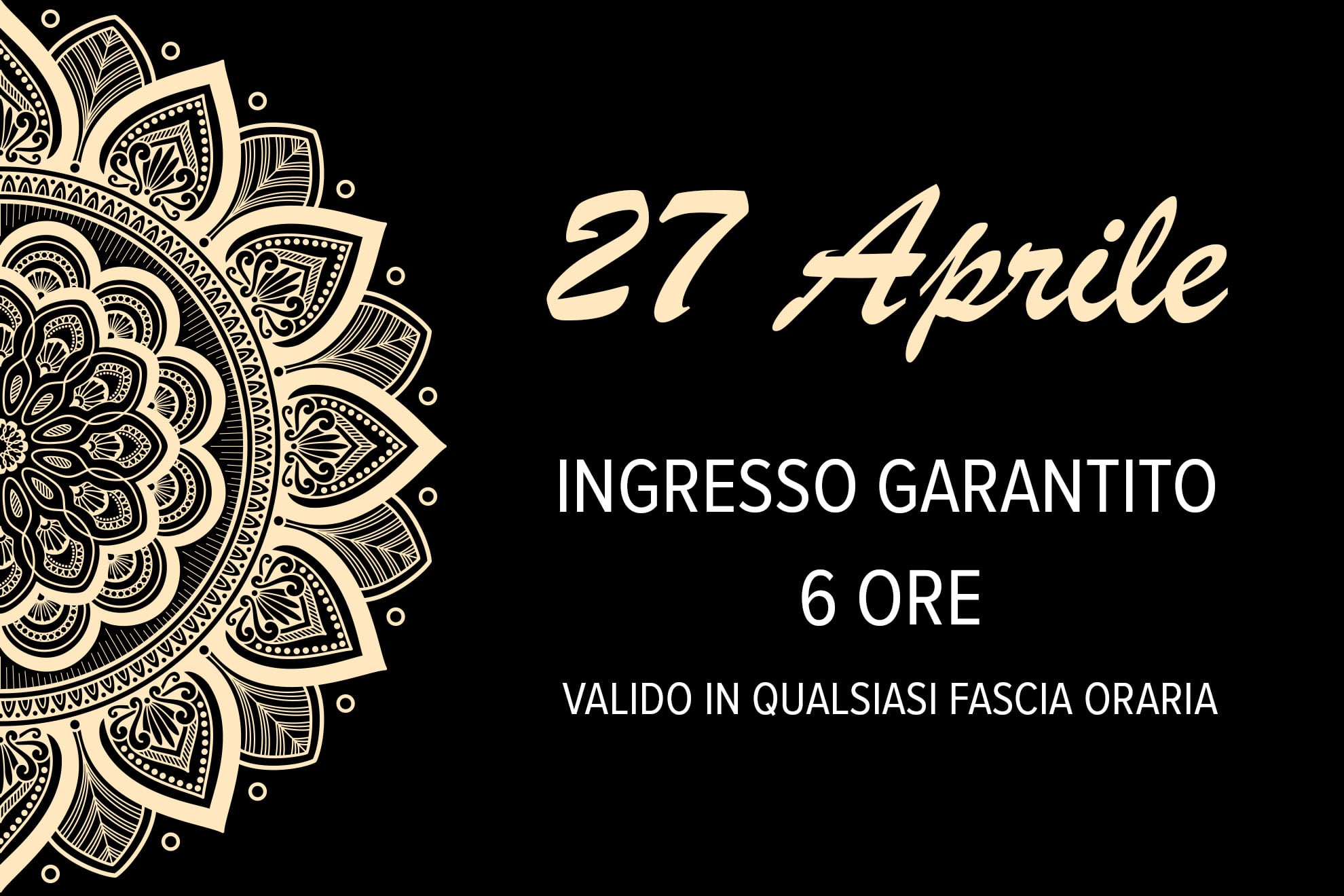 27 Aprile ASMANA ingressi garantiti San Valentino 10 febbraio 2024